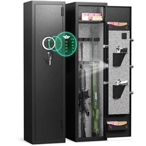2-3 Rifle Gun Safe Digital Quick Access Long Gun Safe for Home Rifle and Shotgun - Picture 1 of 7