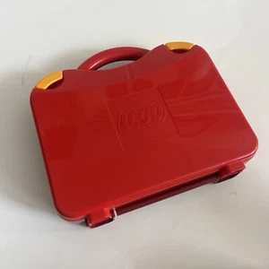 2012 LEGO Carrying Case cranberry Plastic Storage organizer Box - Picture 1 of 7