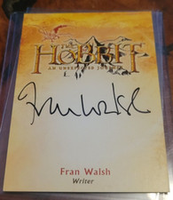 2014 Cryptozoic The Hobbit An Unexpected Journey CA-3 Fran Walsh autograph card