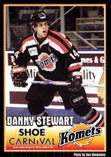 2003-04 Fort Wayne Komets Shoe Carnival #3 Danny Stewart