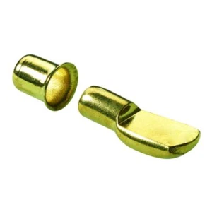 HETTICH Löffelbodenträger mit Hülse, 8mm, vermessingt, 20 Stück (0,31 EUR/Stück) - Bild 1 von 3