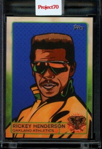 Topps Project 70 Card #165 Rickey Henderson