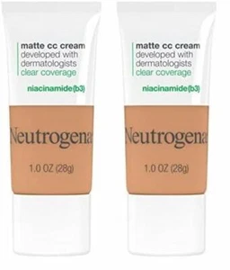 Neutrogena Clear Coverage Flawless Matte CC Cream, Full-Coverage Color - Picture 1 of 9
