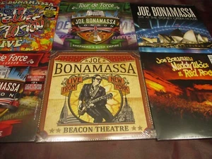 JOE BONAMASSA LIVE 6 TITLES 18 SIDES OF 180 GRAM VINYL TOUR DE FORCE LIMITED SET - Picture 1 of 1