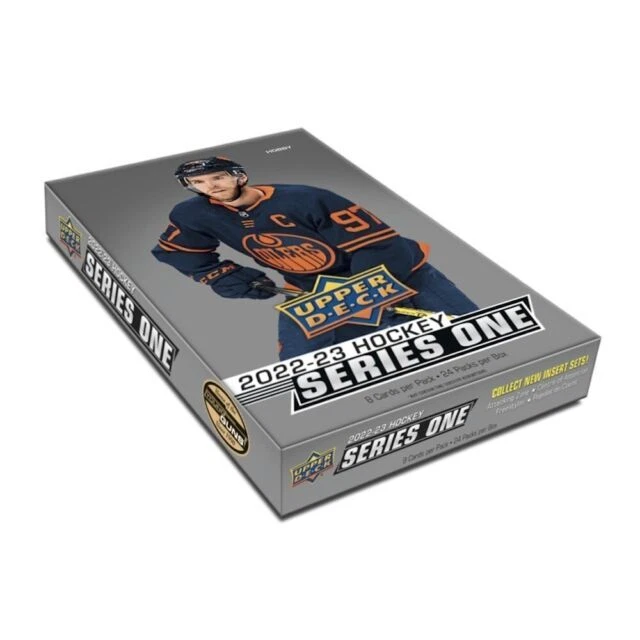 Upper Deck 2022 Series 1 Hockey Hobby Box - 192 Cards