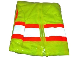 Hi-Viz Sicherheitsweste Klasse 2 limettengrün (XL) robust! - Bild 1 von 1