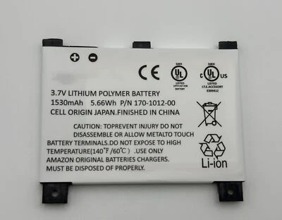 New Battery For Amazon Kindle 2 D00511 D00701 DX DXG D00801 S11S01A S11S01B - Image 1 of 2