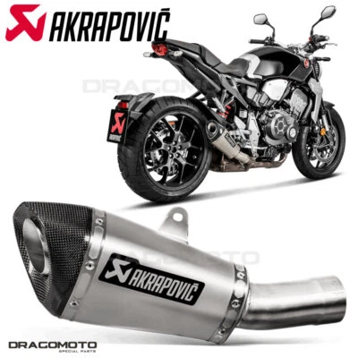 Escape HONDA CB 1000 R 2018-2023 AKRAPOVIC Titanium RC S-H10SO21-ASZT Foto 1 de 4