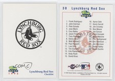 1992 Classic Best Lynchburg Red Sox Lynchburg Red Sox Team #30