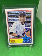 Derek Jeter Yankees 2013 Topps Archives 1983 All Star Insert #83-DJ