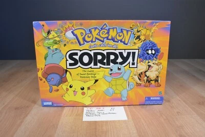 Hasbro 2000 Pokemon Sorry Game (330-168-2) Foto 1 de 4