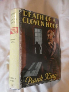 Rare Frank King DEATH OF A CLOVEN HOOF hale 1951 1st first edition crime hbk - Picture 1 of 4