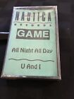 GAME ALL NIGHT ALL DAY FACTORY SEALED CASSETTE SINGLE   A4 D