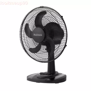 Holmes 12" Table Breeze Table Fan Black - Picture 1 of 7