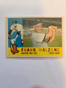 1960 TOPPS FRANK MALZONE #310 VG/EX COMBINED SHIPPING - Imagen 1 de 2