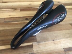 Selle SMP Glider Saddle Bike Cycling Triathlon Time Trial, Black - Made in Italy