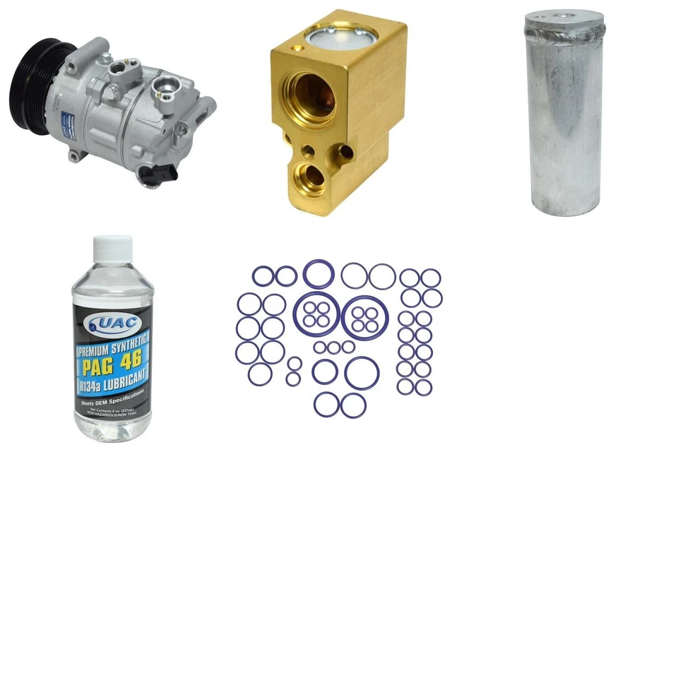 For 2006-2011 Volkswagen Beetle A/C Compressor Kit UAC 2007 2008 2009 2010 - Image 1 of 1
