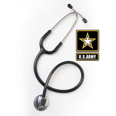 U.S. Army Cardiology Stethoscope Single Head for Medical and Clinical Use - 27 i - Image 1 of 4