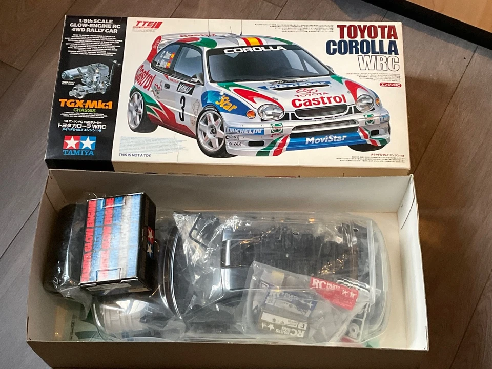 Tamiya TGX Mk.1 Toyota Corolla WRC 1/8 Nitro Kit FS15 NIB SUPER RARE 44022 - Image 1 of 1