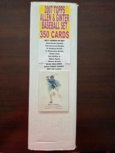 2007 TOPPS ALLEN AND GINTER BASEBALL CARD SET (1-350) + DICK PEREZ SET (1-30) - Picture 1 of 3