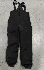 Sport Essentials Bib Snow Workwear Pants Black Skiing Sports Overalls Medium - Picture 1 of 1