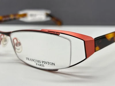 Monturas de gafas Francois Pinton para mujer rojas marrones cuadradas PB88 NP: 263 € Foto 1 de 4