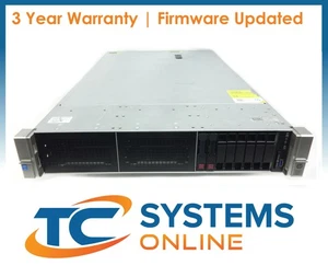 HP DL380 G9 8SFF 256GB 12Cores=2x2643v3 3,4GHZ 2x480GB SSD P440ar - Bild 1 von 2