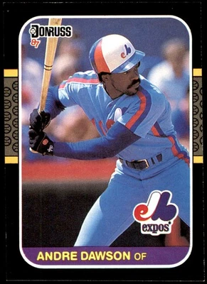 Andre Dawson 1987 Donruss #212 Expos MLB LEIA FRETE GRÁTIS AutographDen - Imagem 1 de 2