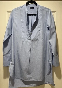 Gap Women’s Long Sleeve Tunic Top Sz. Med. $69 Light Blue - Picture 1 of 7