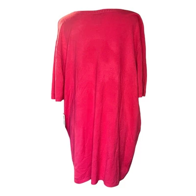 NEW Hampshire Studio Womens Sweater Pink Size 3X - Image 1 of 4