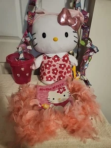 Sanrio Hello Kitty Coniglietto Pasquale Cesto di Fiori 30 Pollici Jumbo Peluche con EXTRA - Foto 1 di 5