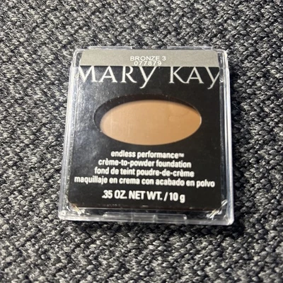 Mary Kay Endless Performance Creme to Powder Foundation Bronze 3 # 077879 - Image 1 of 2
