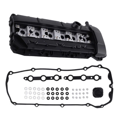 Engine Valve Cover for BMW E39 E60 525i E46 325i X5 Z3 2.5L 3.0L I6  153307701 - Image 1 of 4