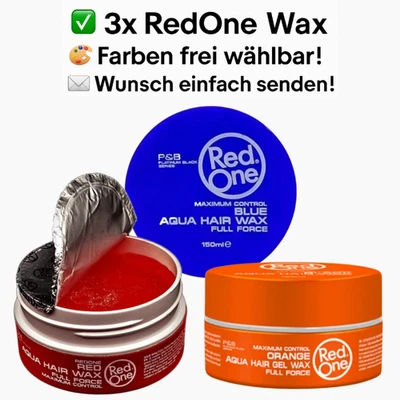 RedOne Haarwachs 3er Mix Set – Wunschfarben oder beliebt | Maximale Stylingkraft - Bild 1 von 4