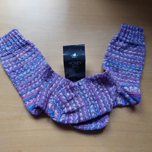 Socken Damensocken Mädchensocken Gr. 37 - handgestrickt - Bild 1 von 3