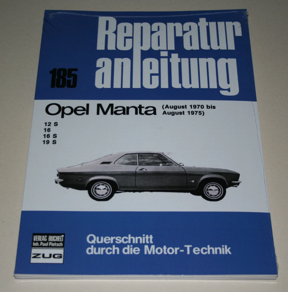 Manual de Reparación Opel Manta A, Año de Fabricación 1970-1975 - Imagen 1 de 1