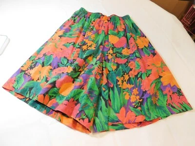 Mujeres Damas Bon Worth Cintura Elástica Pantalones Cortos Flores **Ver Medidas** EXCELENTE ESTADO * Foto 1 de 4