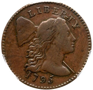 1795 S-73 R-5 PCGS VF Details Lettered Edge Liberty Cap Large Cent Coin 1c - Picture 1 of 3