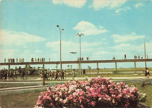 Postcard Poland International Airport Station Warsaw - Bild 1 von 2