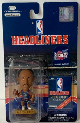 1997 NBA Charles Barkley Houston Rockets Corinthian Headliners Basketball Figure Cover