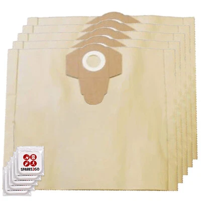 Staubbeutel für EINHELL BT-VC 1500 SA DUO 1400 EDELSTAHL 1250 Vakuum 30L x 5 + frisch - Bild 1 von 4