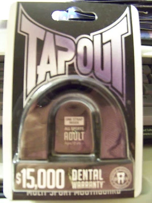 Protetor bucal multiesportivo TAPOUT ADULTO 12+ todos os esportes NOVO EM FOLHA - FRETE GRÁTIS - Imagem 1 de 4