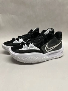 Nike Kyrie Low 4 TB Black White Youth Sz 3.5 Irving Basketball Shoes DA7803-001 - Picture 1 of 9