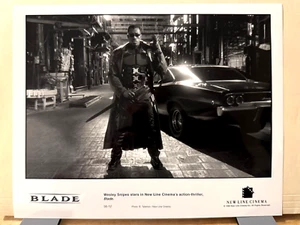 Kit de prensa de películas Blade 1998 con 7 fotos promocionales en blanco y negro - Wesley Snipes - Imagen 1 de 7
