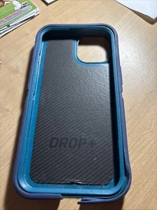 OFFICIAL OTTERBOX IPHONE 14 DEFENDER SUPER TOUGH CASE BLUE - Picture 1 of 3