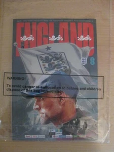 England - ALBANIEN (Weltcup-Qualifikation) März 2025 - Offizielles Programm - Neu - Bild 1 von 3