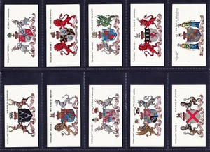 Taddy HERALDRY SERIES 1913 Set Of 25 *Excellent Condition* - Picture 1 of 6