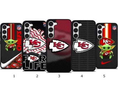 Kansas City Chiefs Samsung S20 S21 S22 S23 S24 S25 + Note 20 Ultra Z plegable Foto 1 de 4