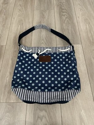 Bolso de mano ABERCROMBIE & FITCH multicolor con asa de tela cartera de lona Foto 1 de 4