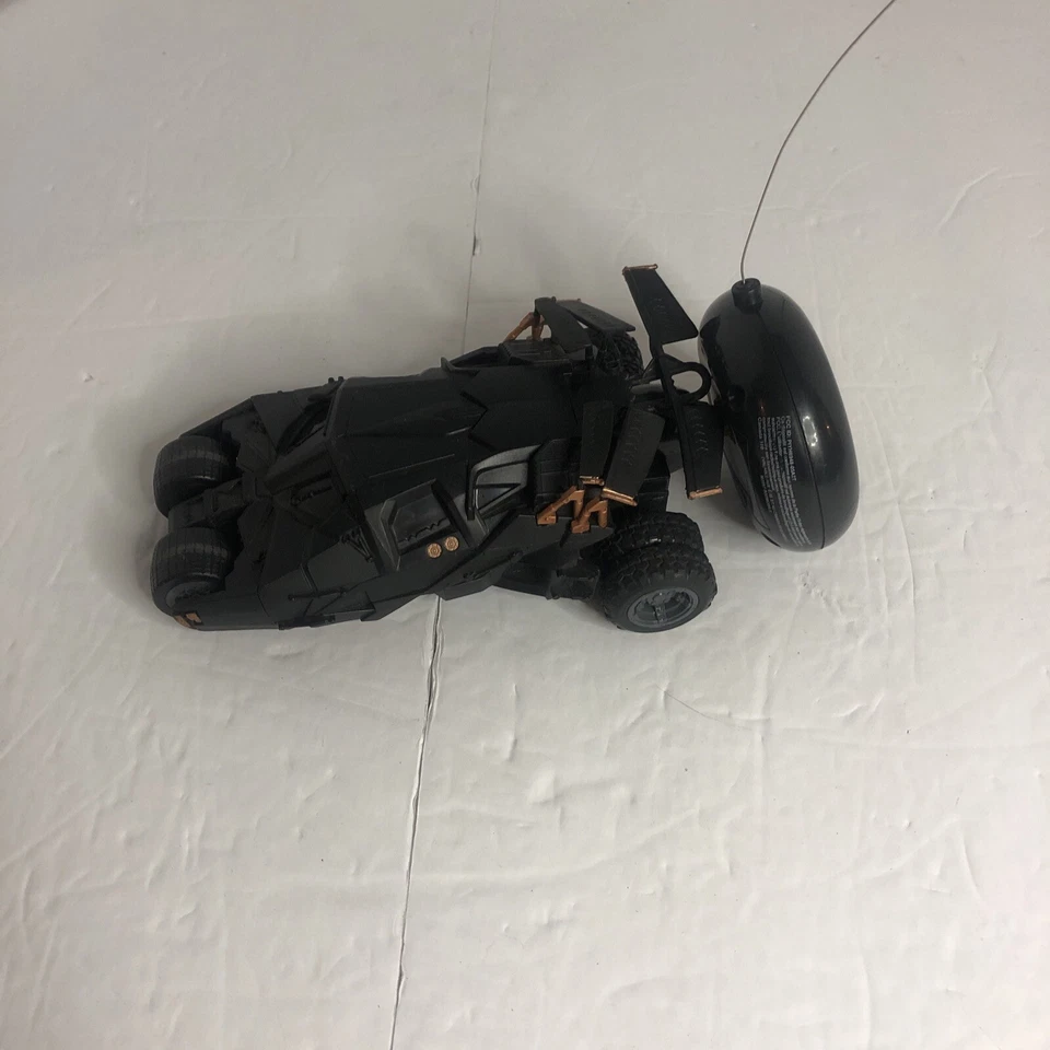 M2597 Tyco RC Batman Little Rides Radio Control Batmobile 27 MHZ tested - Image 1 of 4
